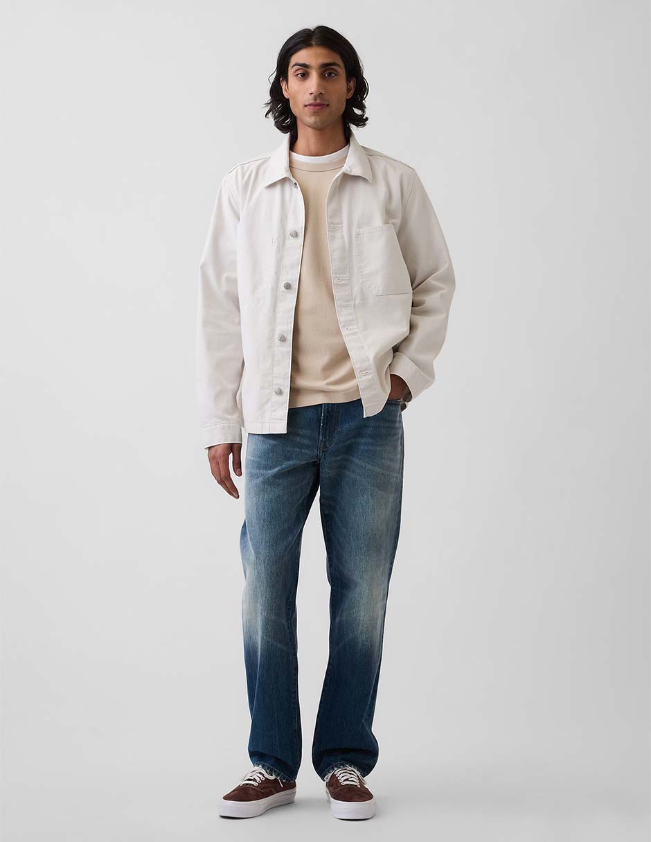Chamarra de mezclilla para hombre