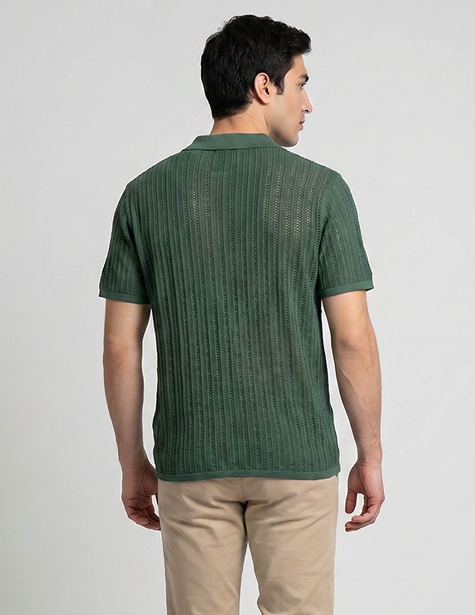 Playera tipo polo para hombre