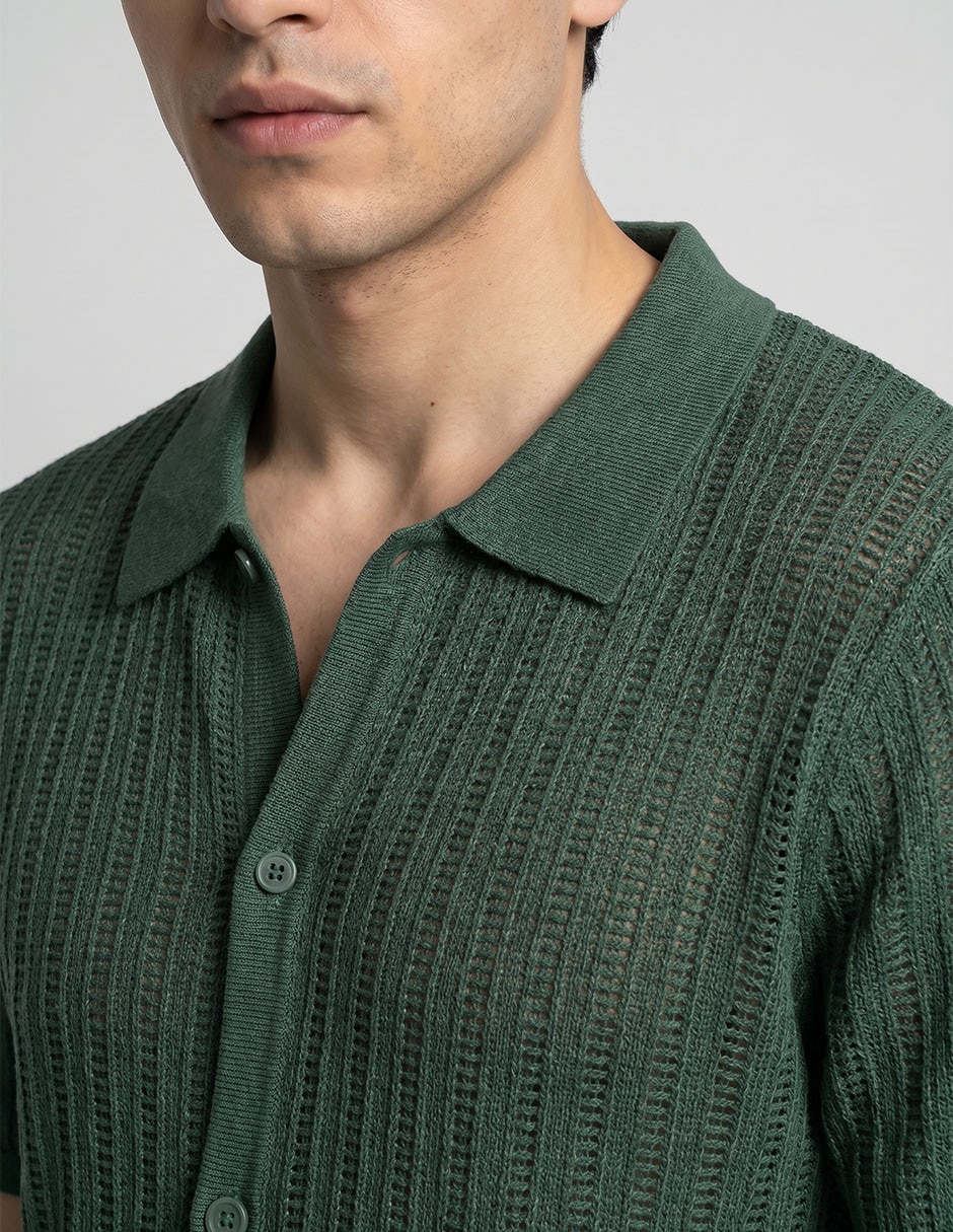 Playera tipo polo para hombre