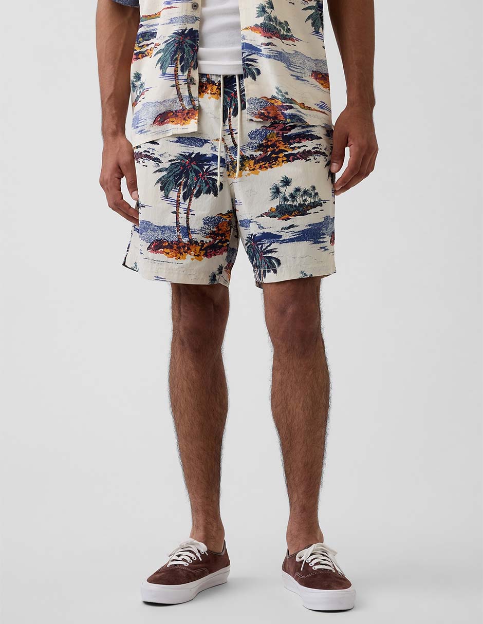 Traje de baño con bolsillos para hombre