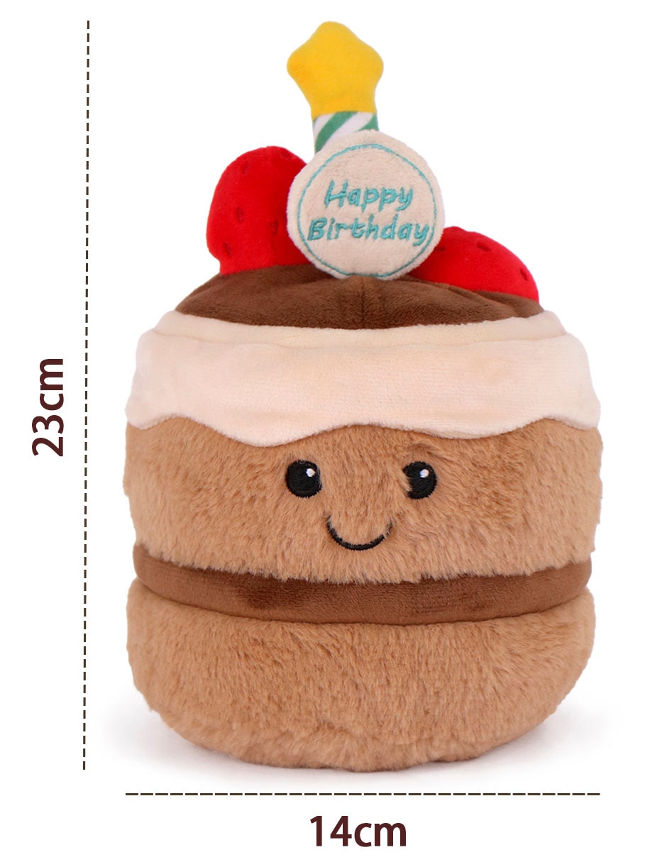 Peluche de pastel de 23 cm 6
