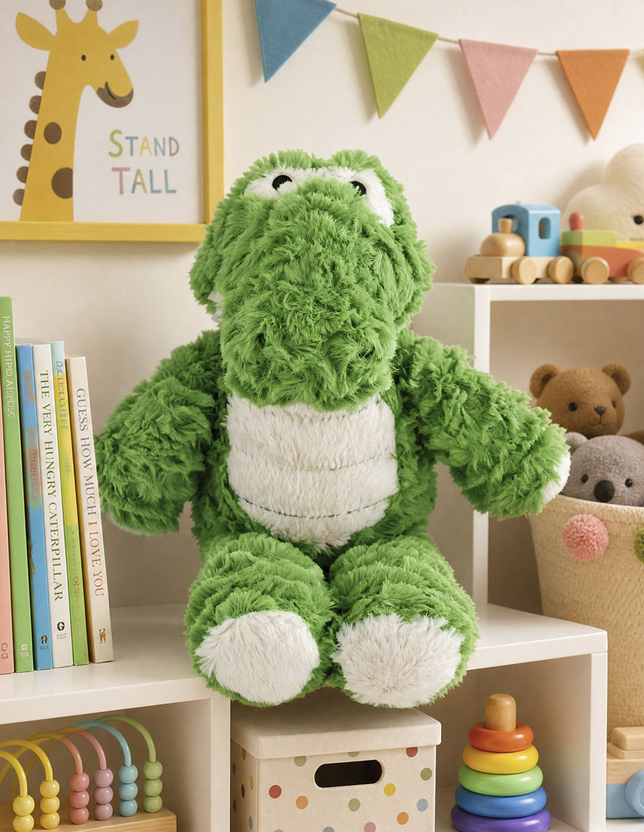 Peluche cocodrilo 30 cm