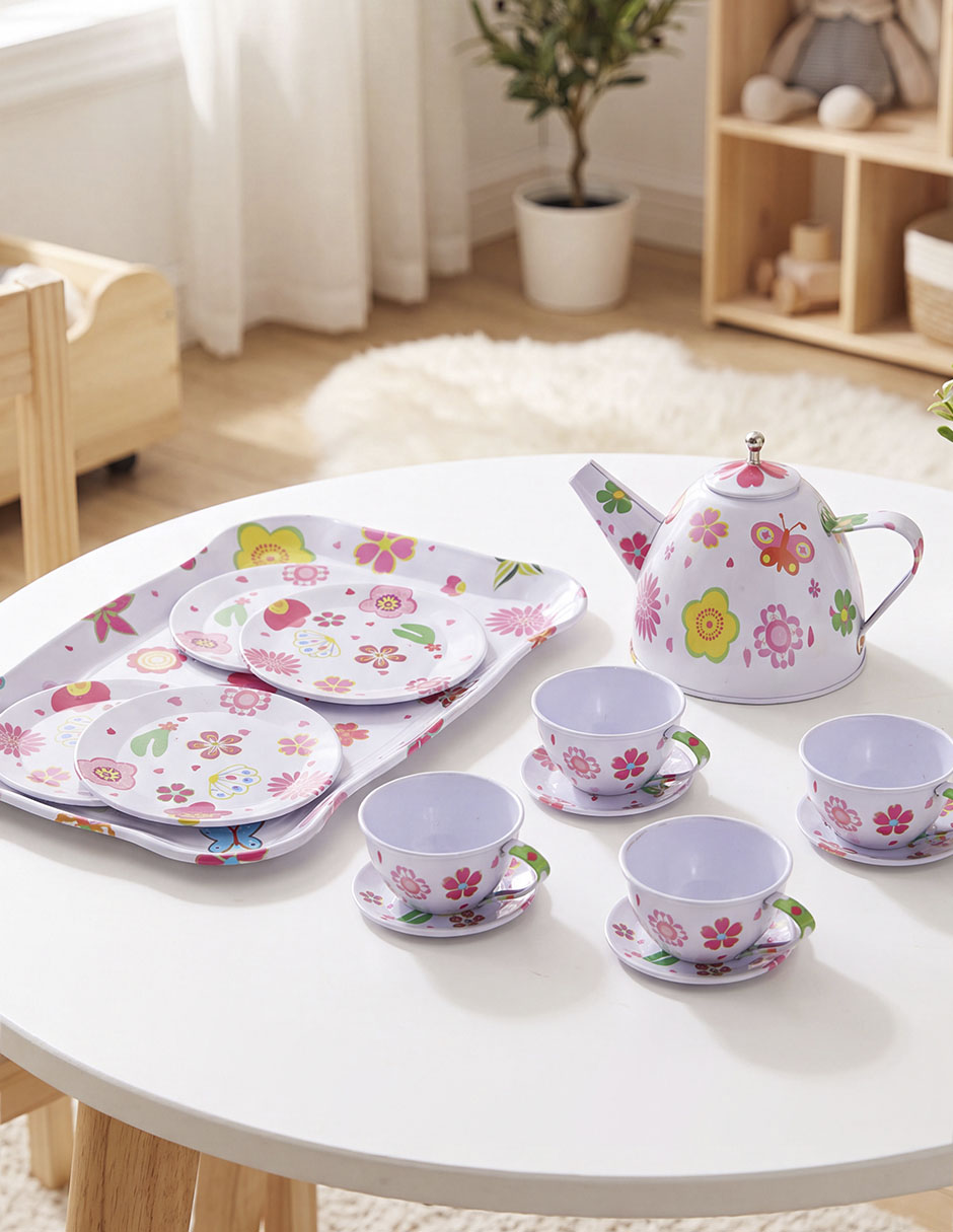 Set de té juego de rol para niños 3