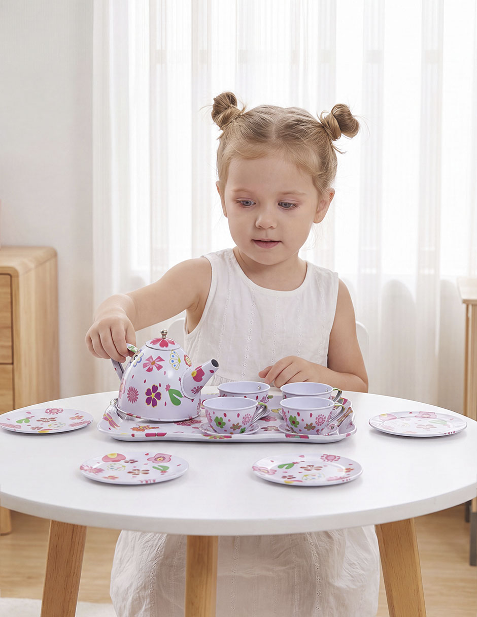 Set de té juego de rol para niños 2