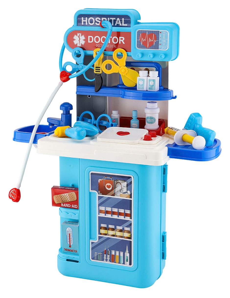 Maleta de doctor juego de rol para niños 7