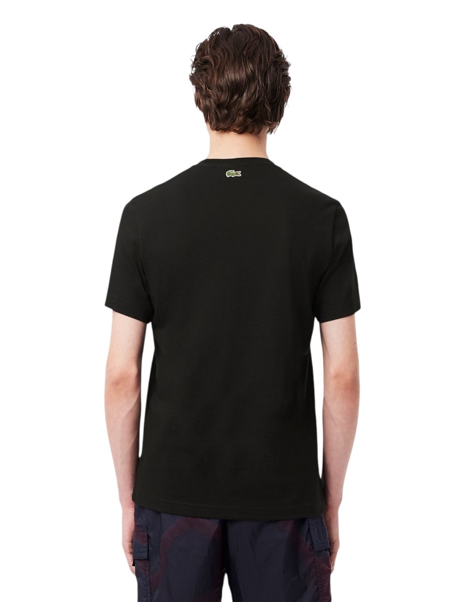 Playera Lacoste cuello redondo para hombre