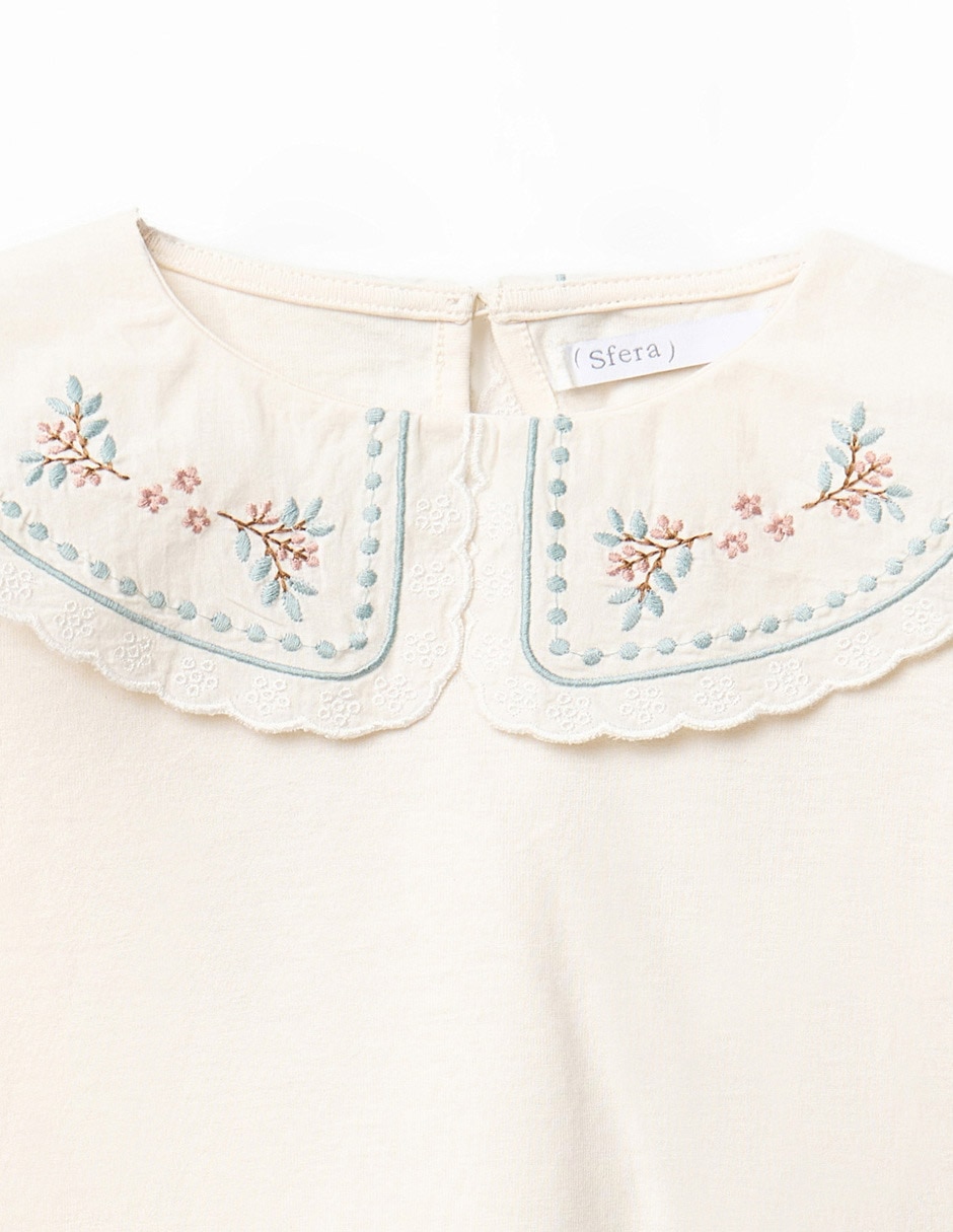 Playera manga larga para niña 5