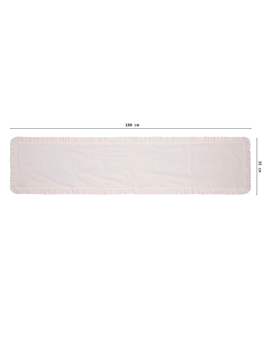 Mantel rectangular de algodón 7
