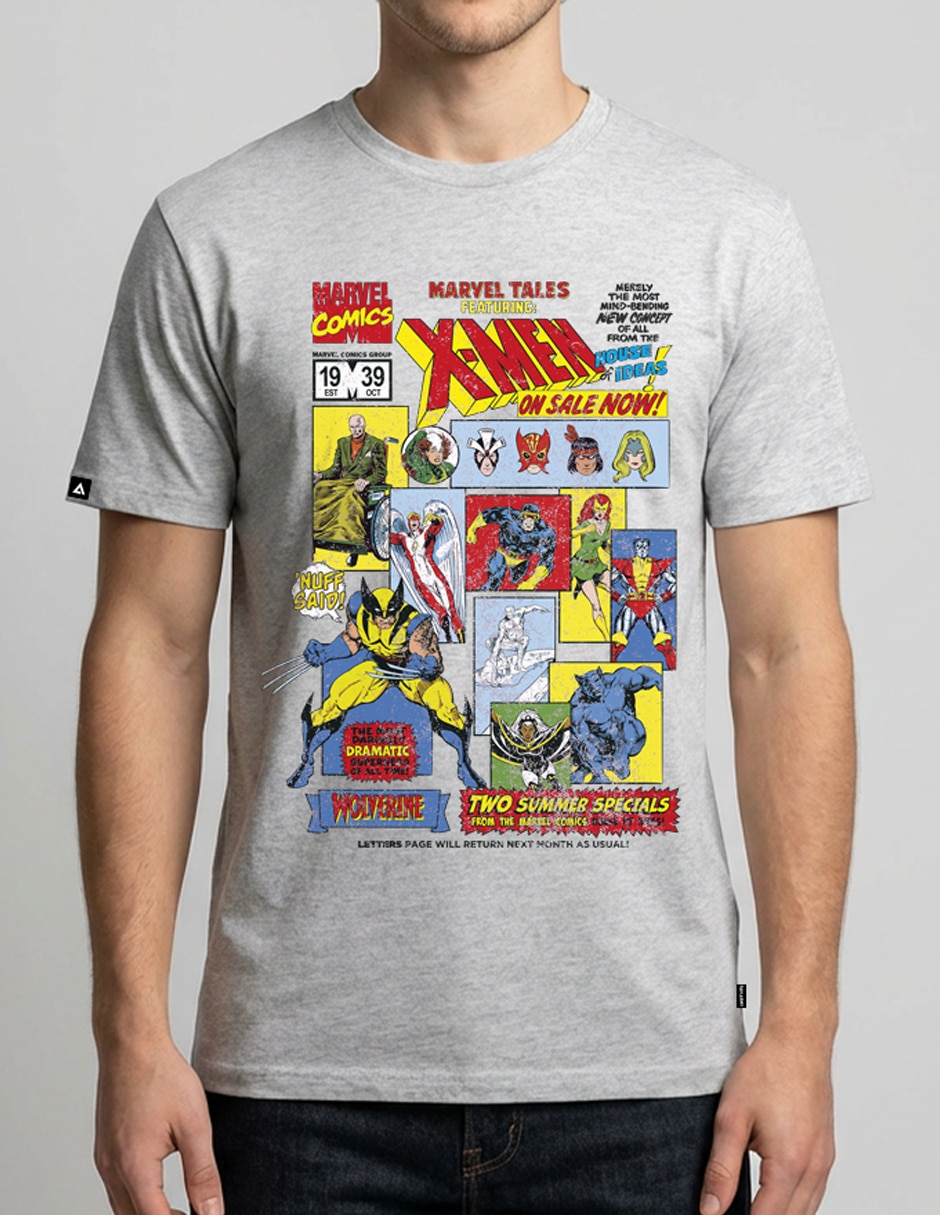 Playera Disney Playera Marvel - X - Men cuello redondo para hombre