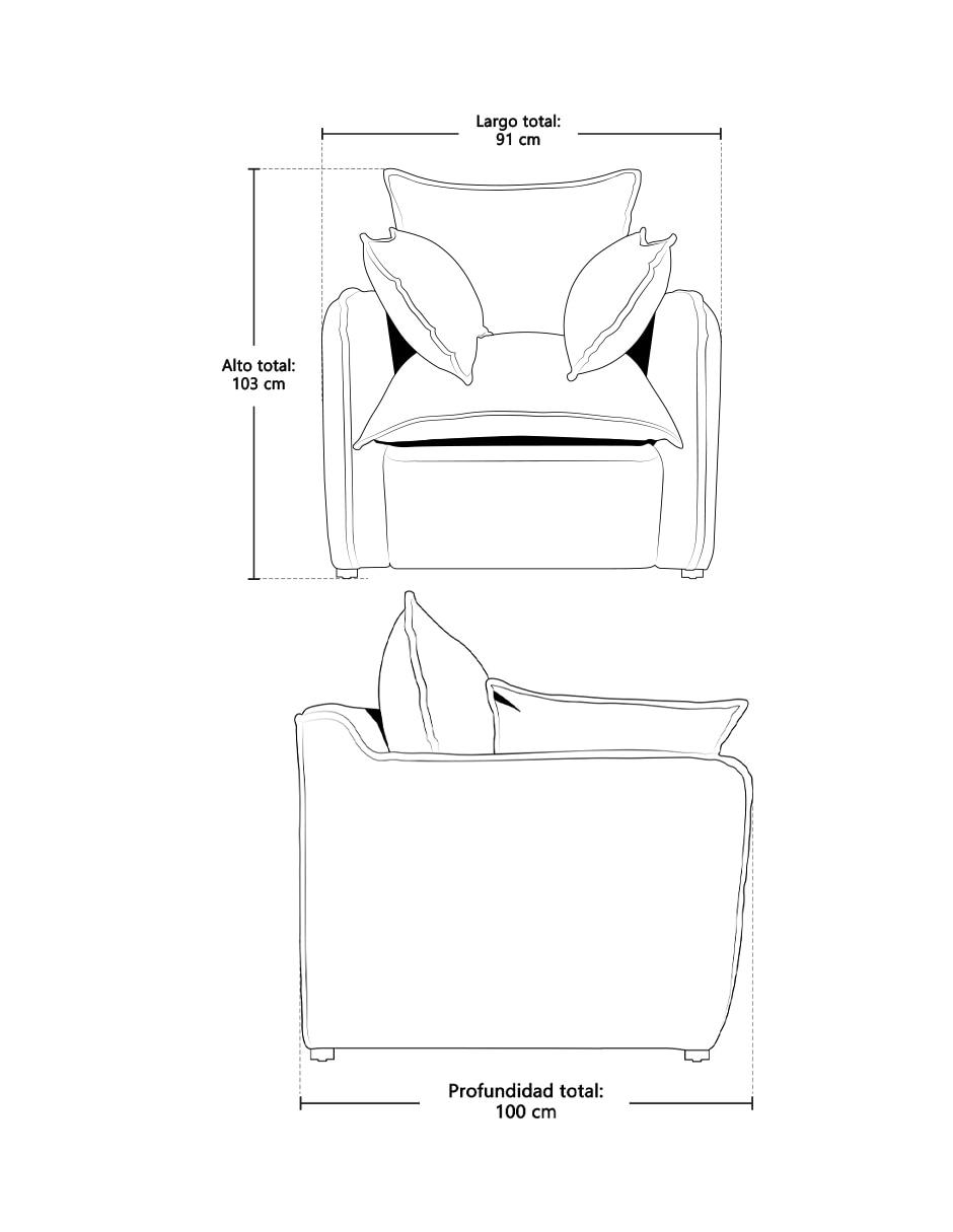 Sillón Bora Toura