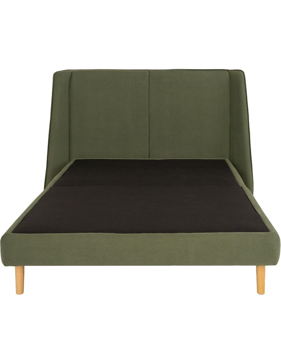 Cama Brent de madera pino matrimonial Cama Brent de madera pino matrimonial