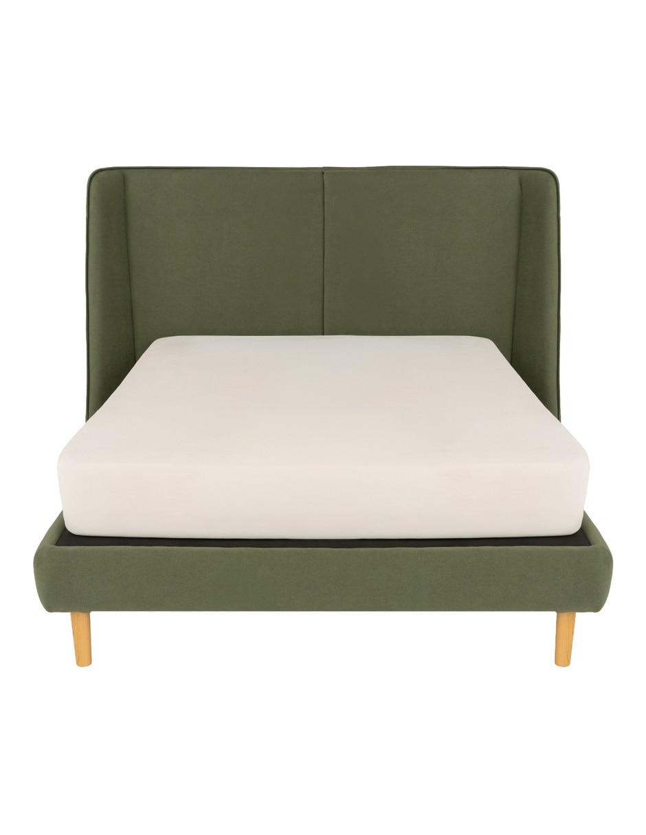 Cama Brent de madera pino matrimonial 2