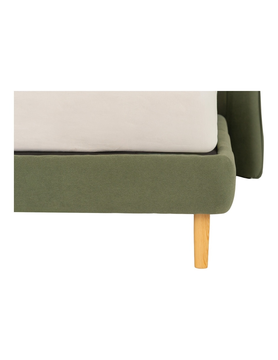 Cama Brent de madera pino matrimonial 11