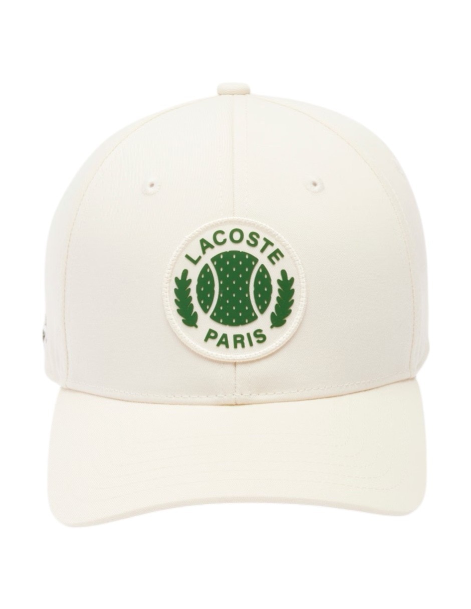 Gorra visera curva broche casual Lacoste para mujer