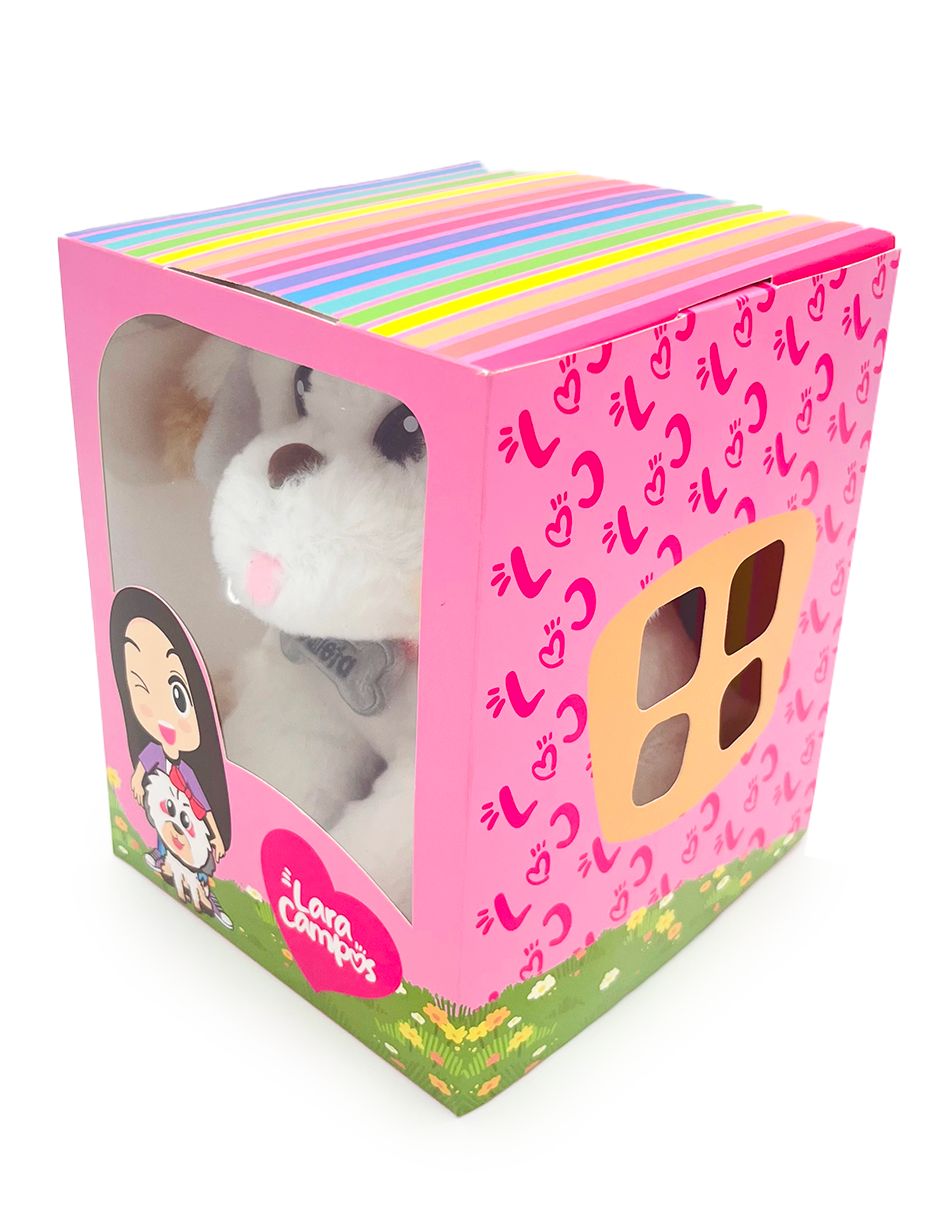 Peluche de perro Galleta Lara Campos de 25 cm 3
