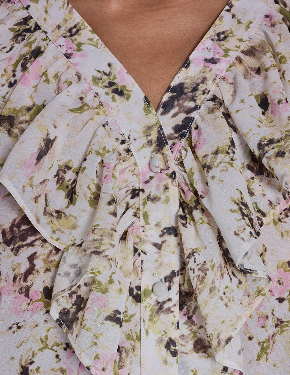 Blusa manga larga para mujer 5