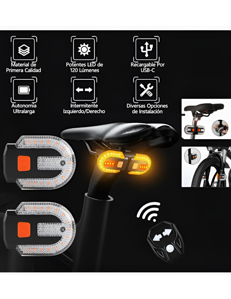 Lámpara trasera para bicicleta Xtellar