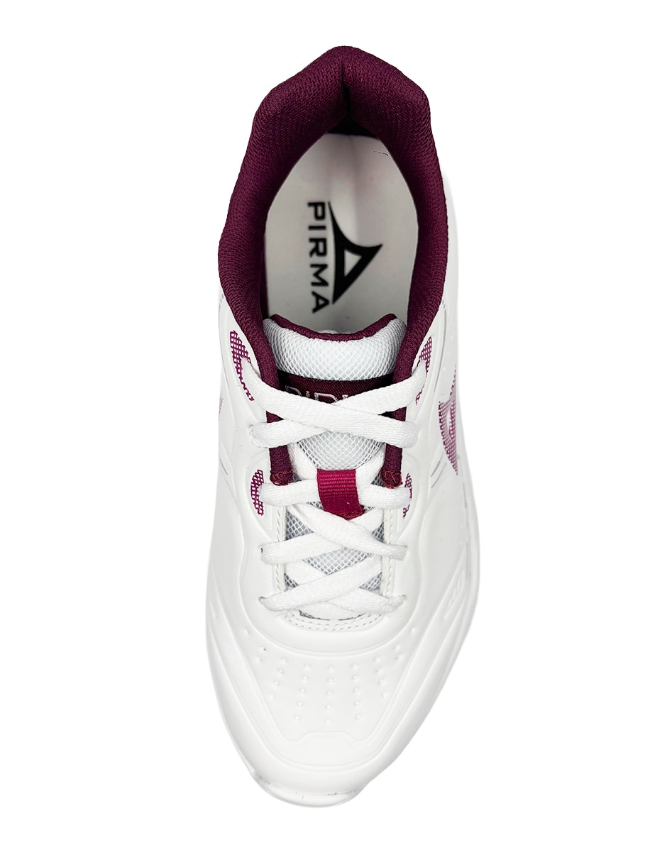 Tenis para entrenamiento Pirma 8519-BCO GDA de mujer