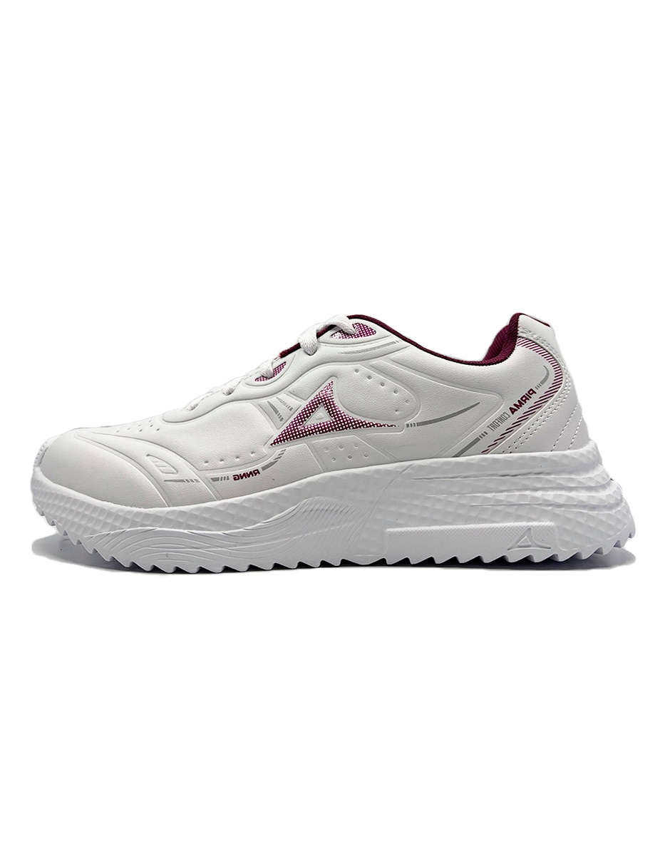 Tenis para entrenamiento Pirma 8519-BCO GDA de mujer