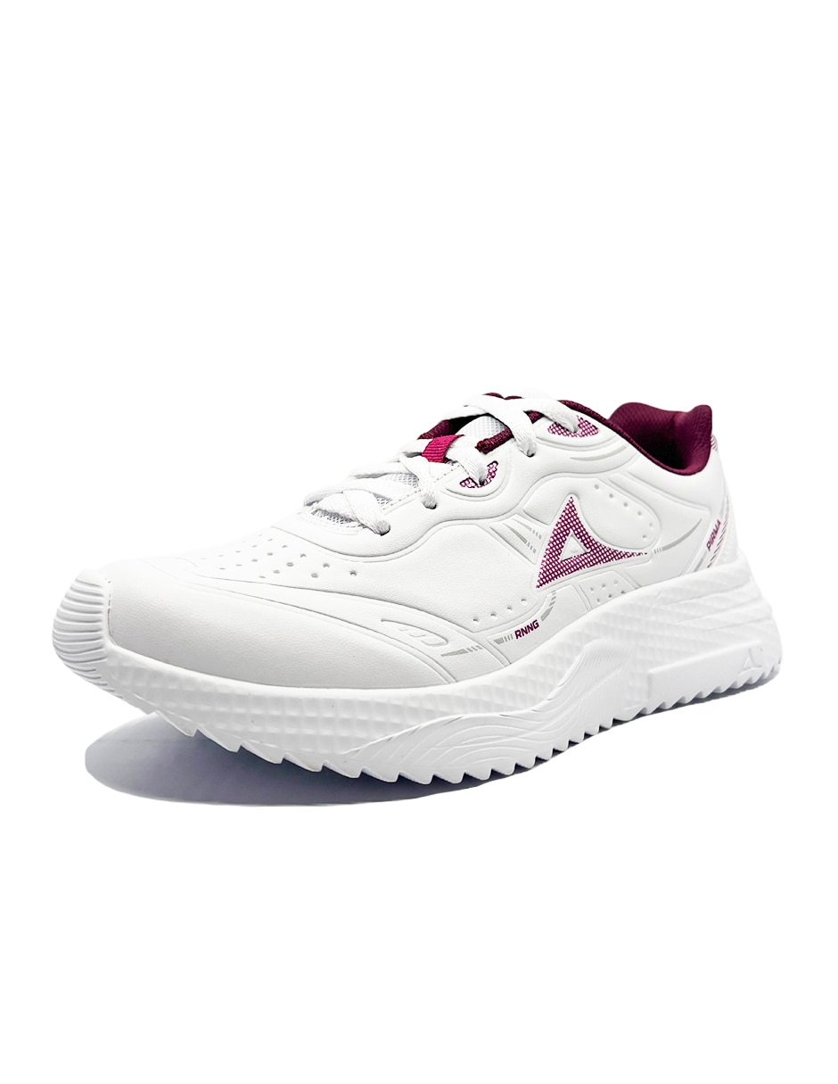 Tenis para entrenamiento Pirma 8519-BCO GDA de mujer