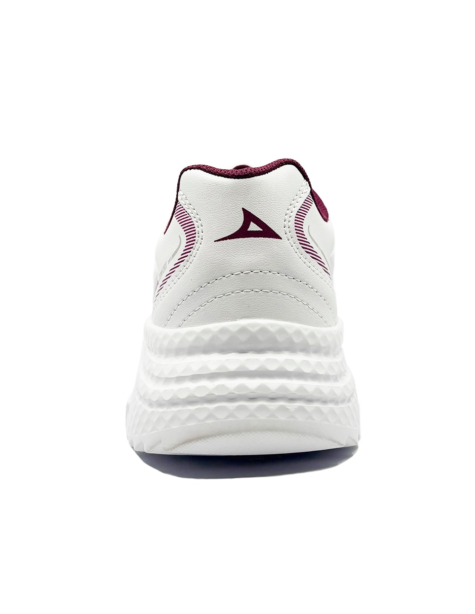 Tenis para entrenamiento Pirma 8519-BCO GDA de mujer
