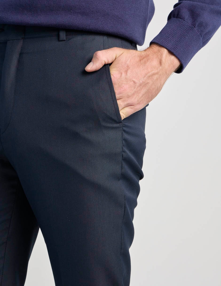 Pantalón formal de vestir regular sansabelt para hombre