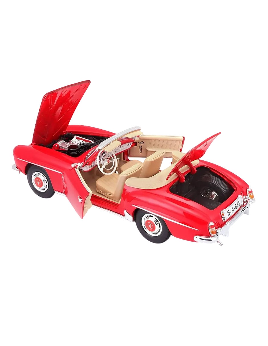 Vehículo a escala maisto 1:18 1955 mercedes benz 2