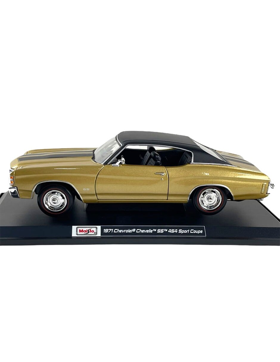 Vehículo a escala 1:18 chevrolet chevelle ss 1971 2