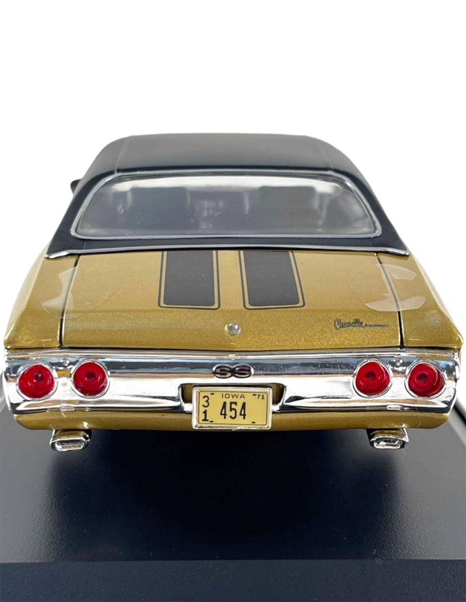 Vehículo a escala 1:18 chevrolet chevelle ss 1971 Vehículo a escala 1:18 chevrolet chevelle ss 1971