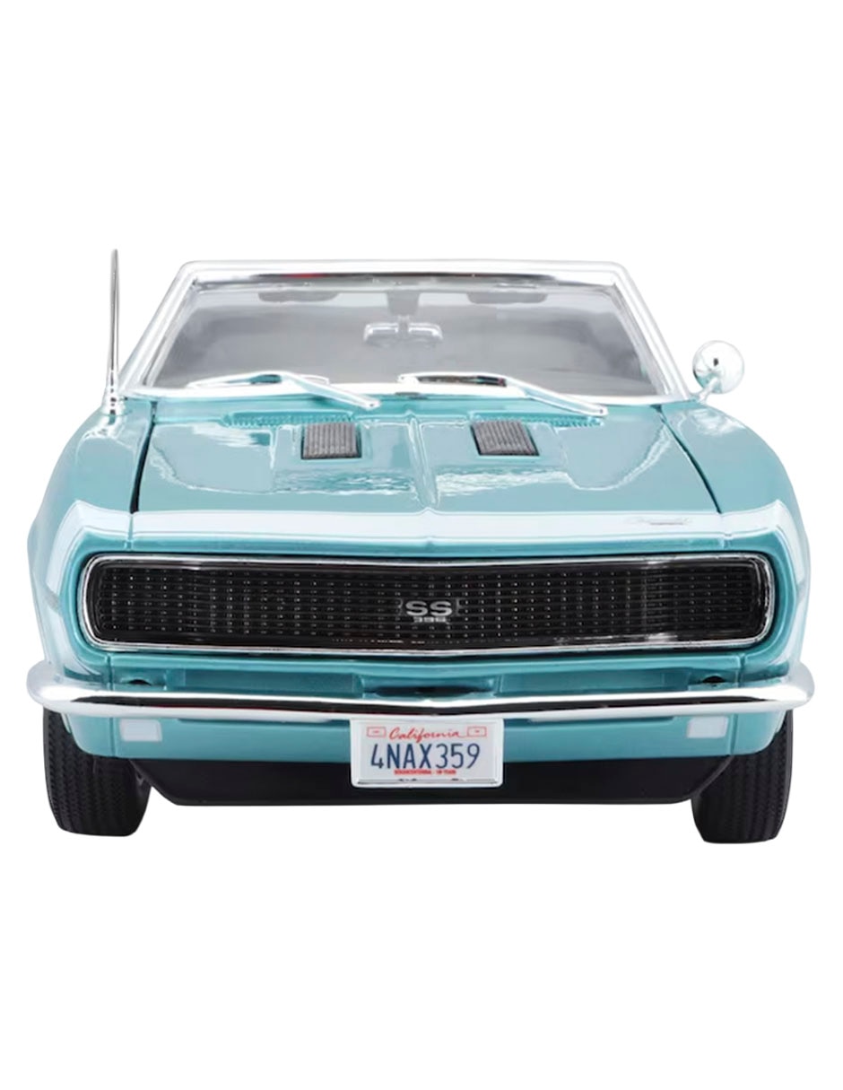 Vehículo a escala Maisto 1:18 1967 Chevrolet Camaro SS 396 Convertible