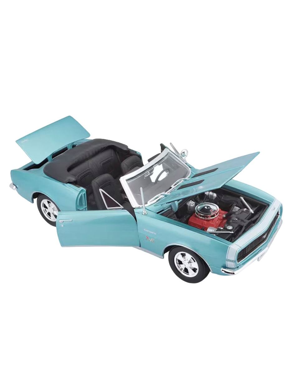 Vehículo a escala Maisto 1:18 1967 Chevrolet Camaro SS 396 Convertible