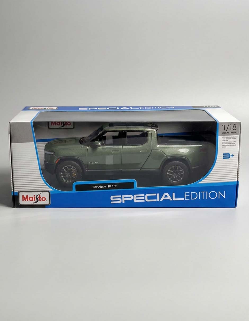 Vehículo a escala Maisto 1:18 Rivian R1T