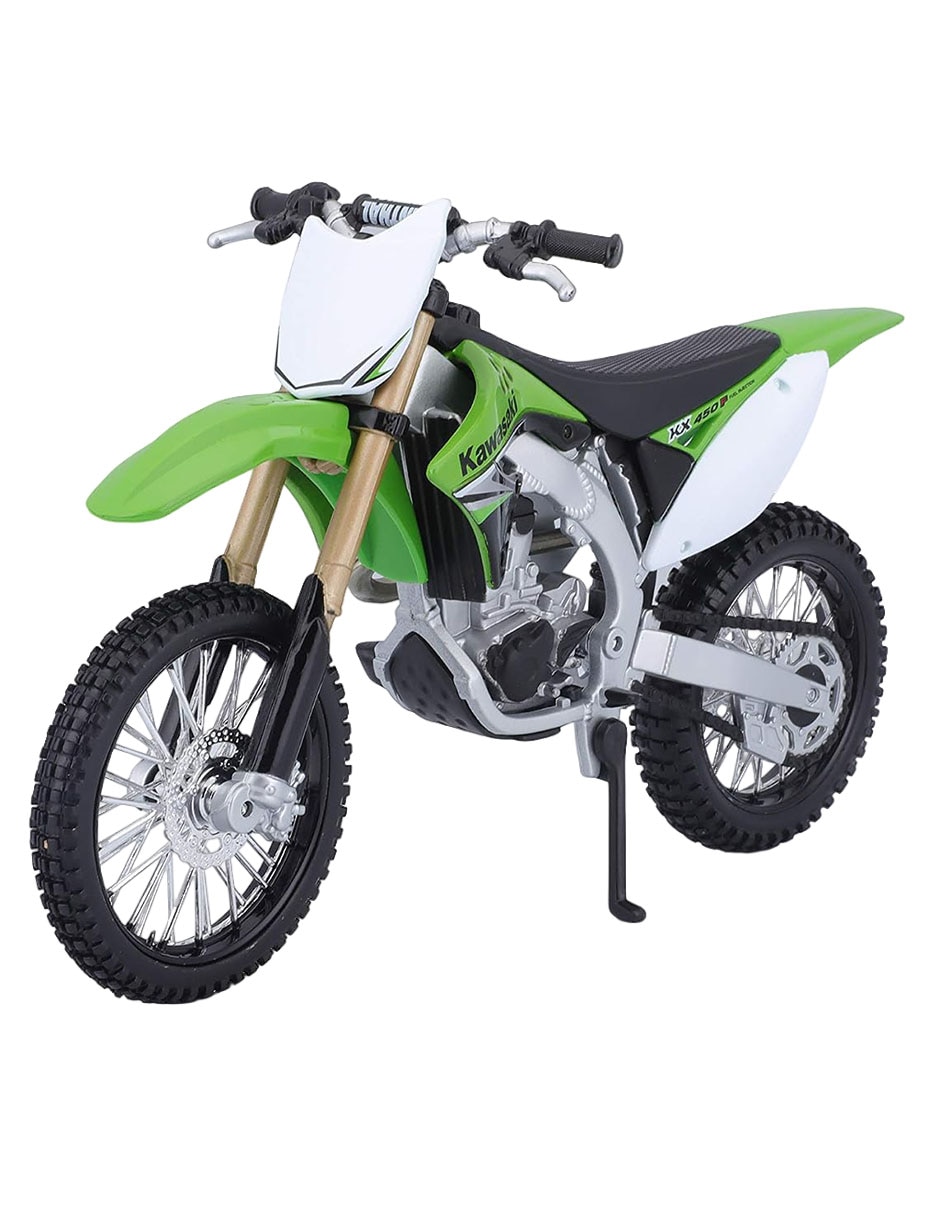 Vehículo a escala Maisto 1:12 Kawasaki KX 450F 1