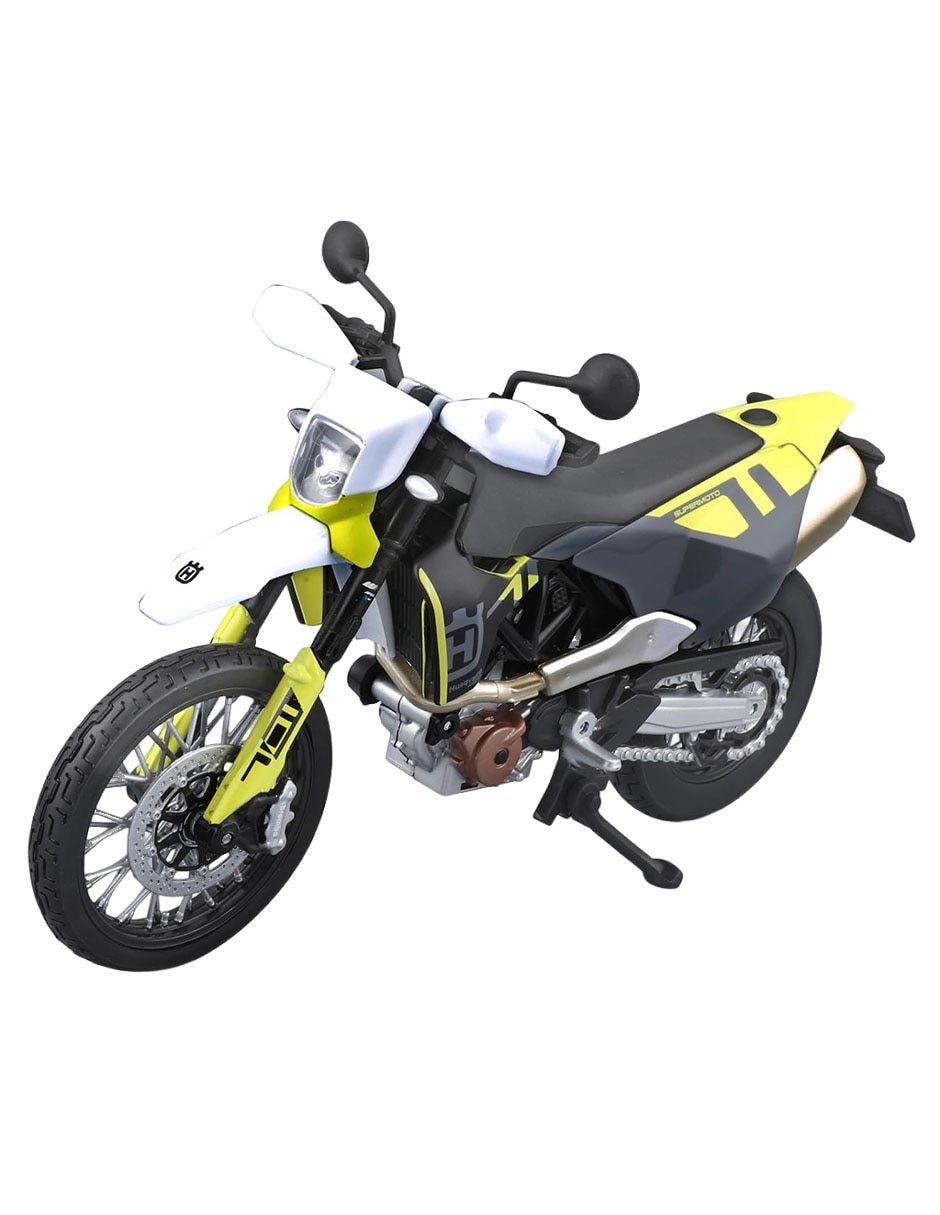Vehículo a escala 1:12 2023 Husqvarna 701 Supermoto 1