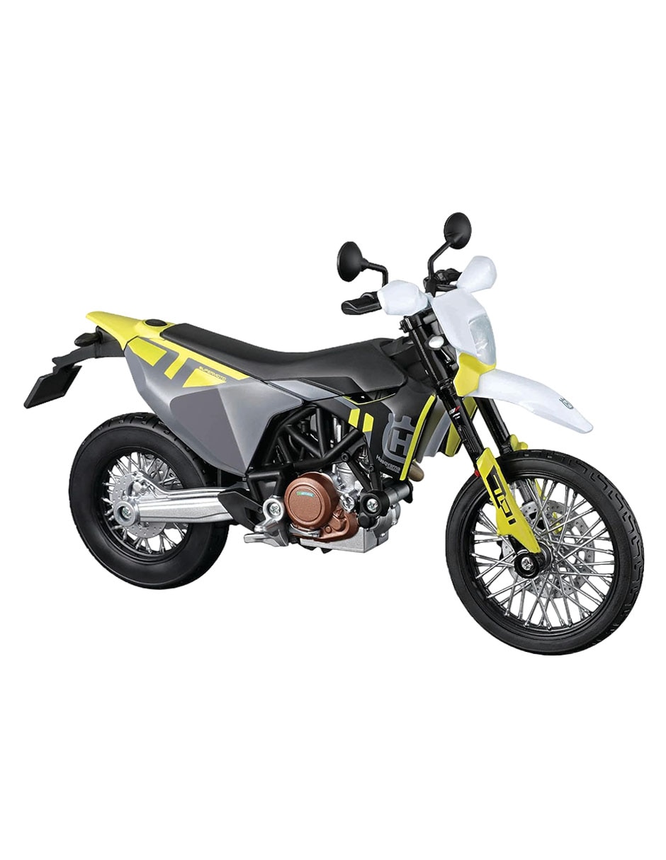 Vehículo a escala 1:12 2023 Husqvarna 701 Supermoto 3