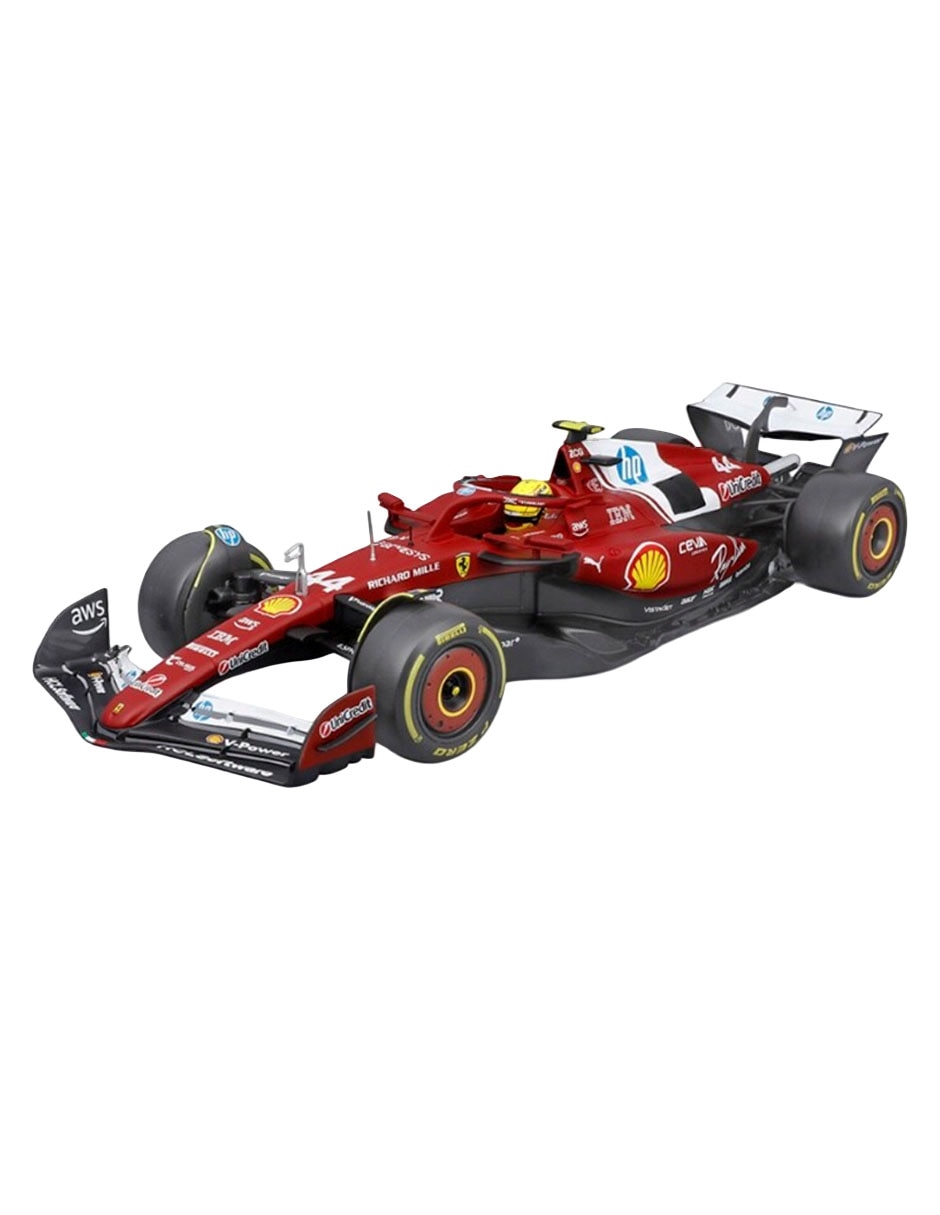 Vehículo a escala Formula Racing Charles Leclerc 1:18 1