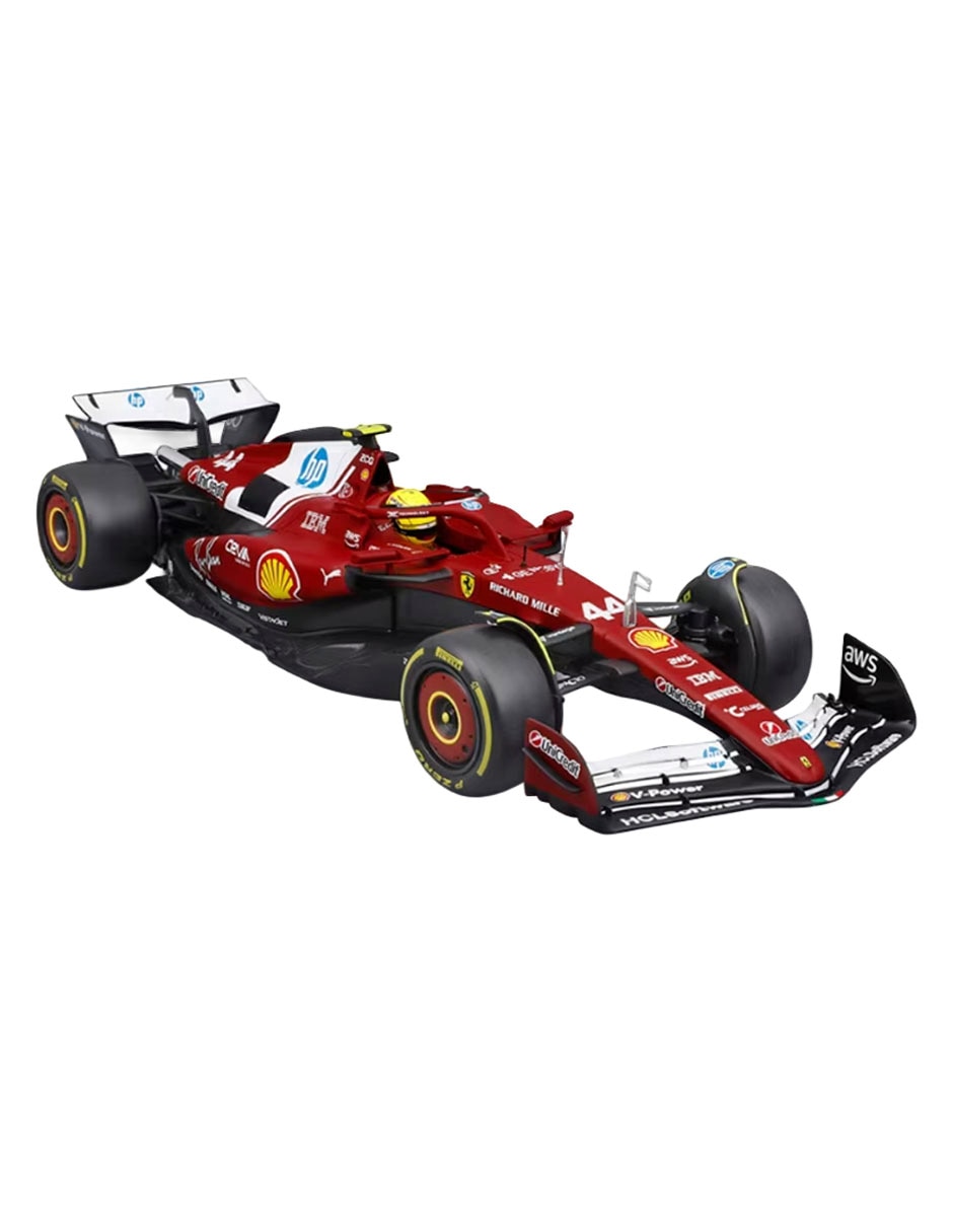 Vehículo a escala Formula Racing Charles Leclerc 1:18 3