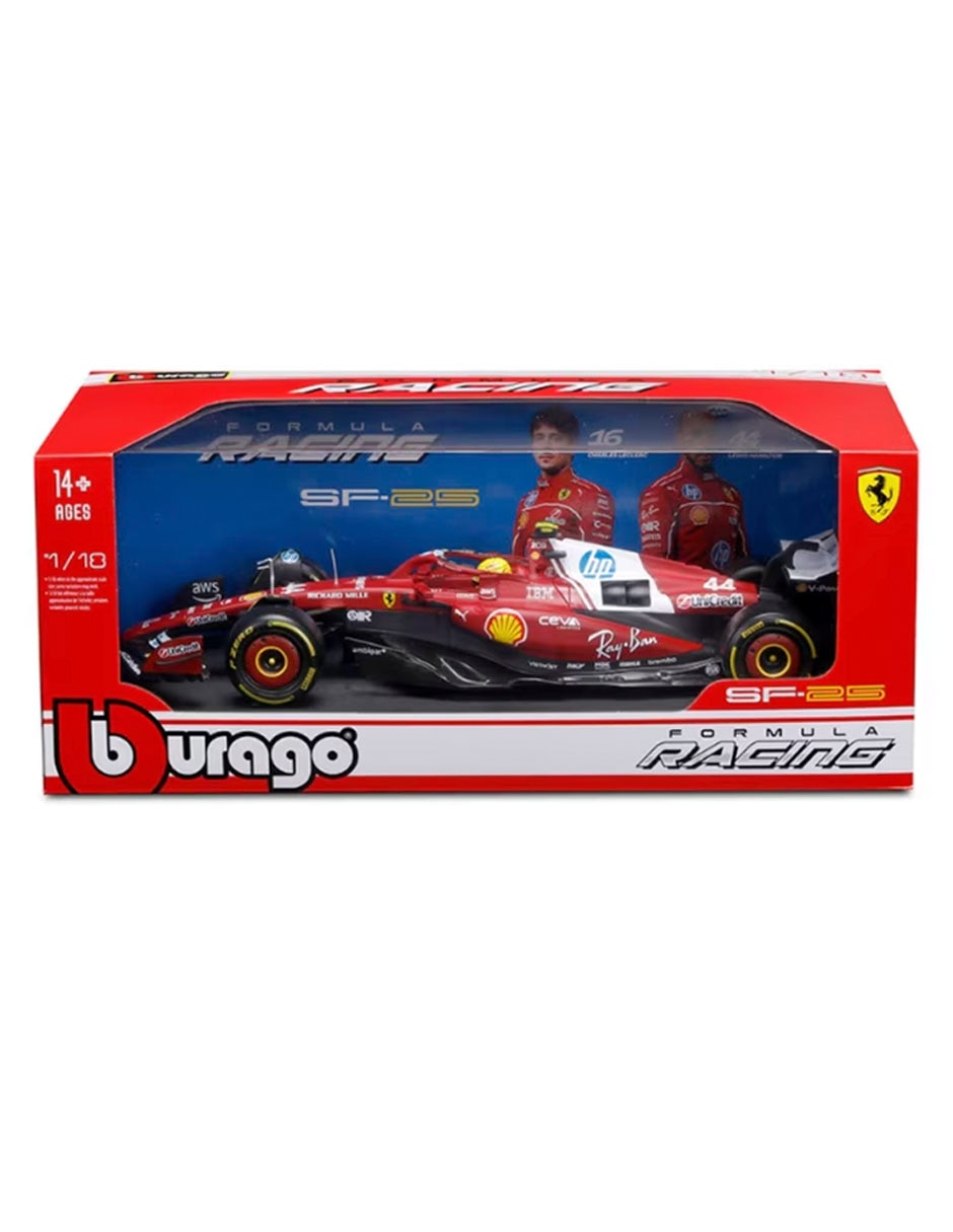 Vehículo 1:18 Lewis Hamilton