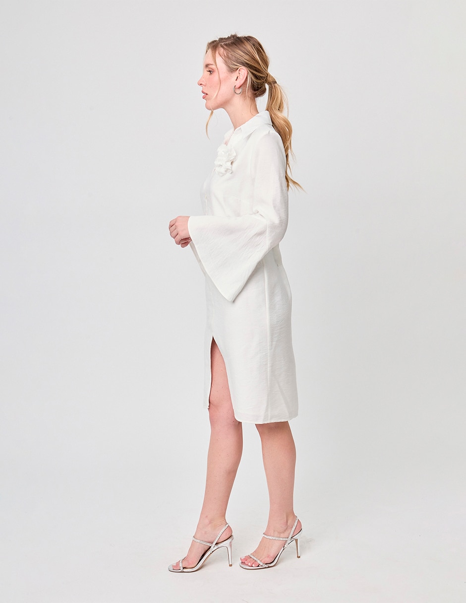 Vestido midi de fiesta Paixao para mujer 4