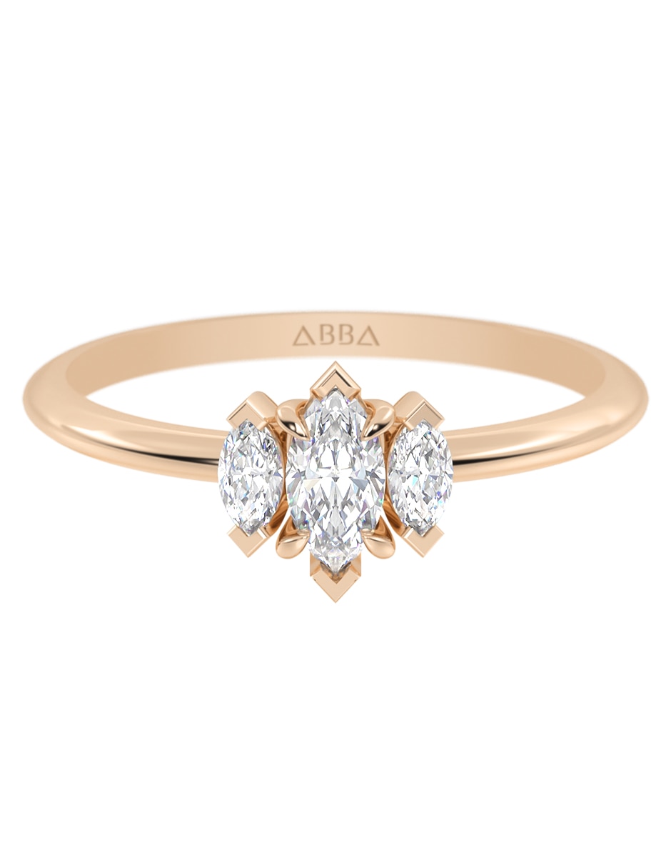 Anillo de compromiso de Oro 10 k zirconia Anillo de compromiso de Oro 10 k zirconia