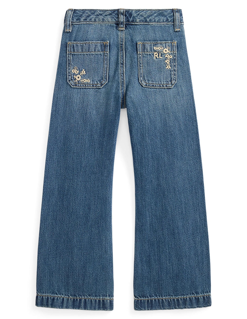 Jeans acampanado polo ralph lauren para niña 2