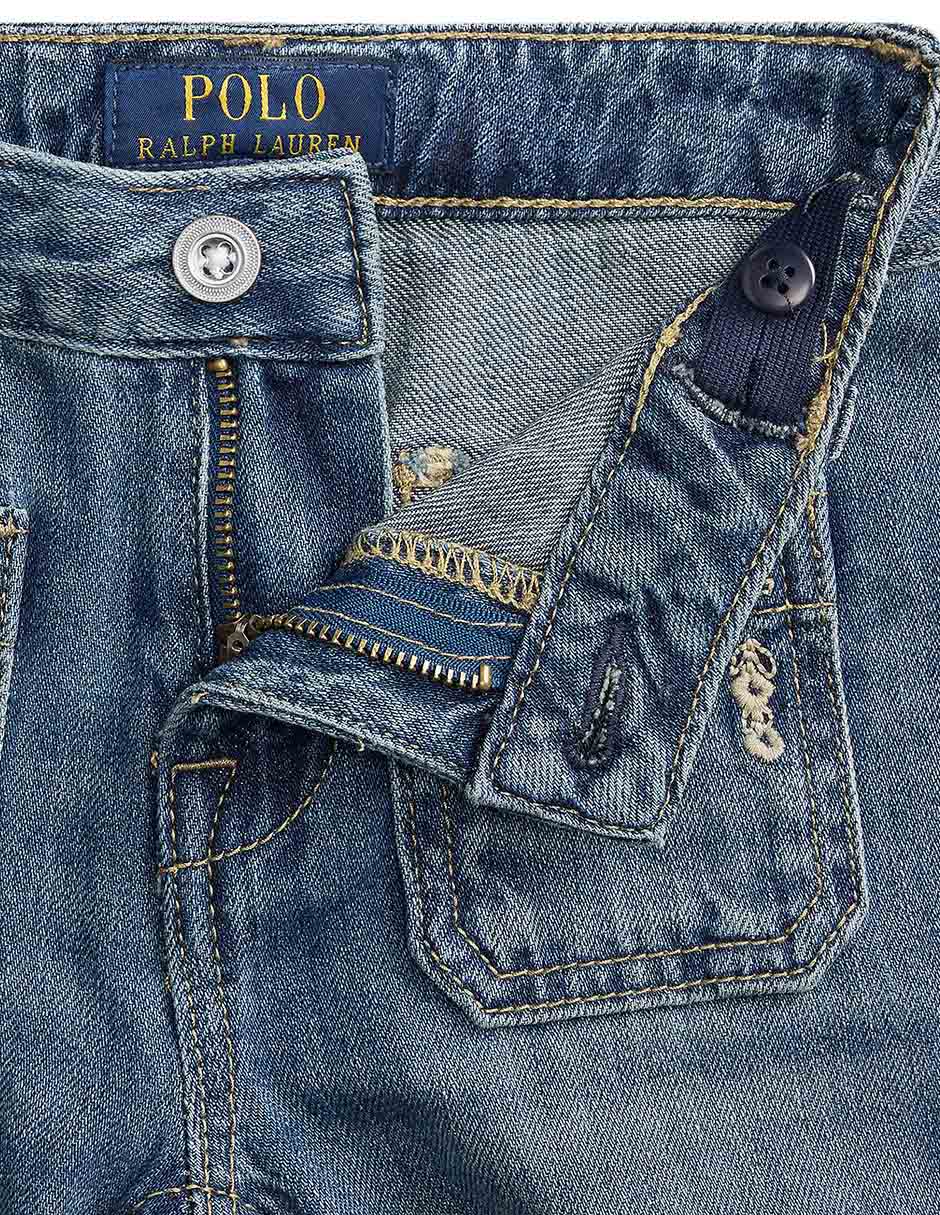 Jeans acampanado polo ralph lauren para niña 3