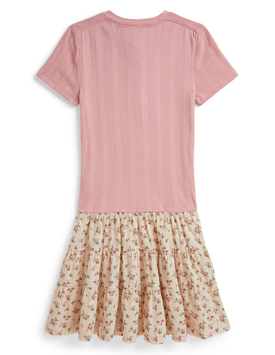 Conjunto polo ralph lauren manga corta para niña