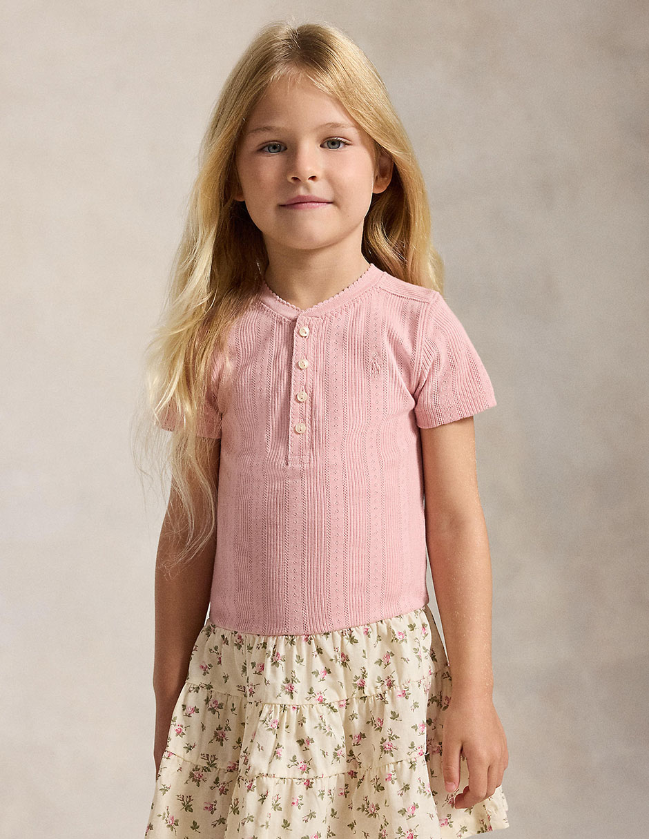 Vestido manga corta para niña 2