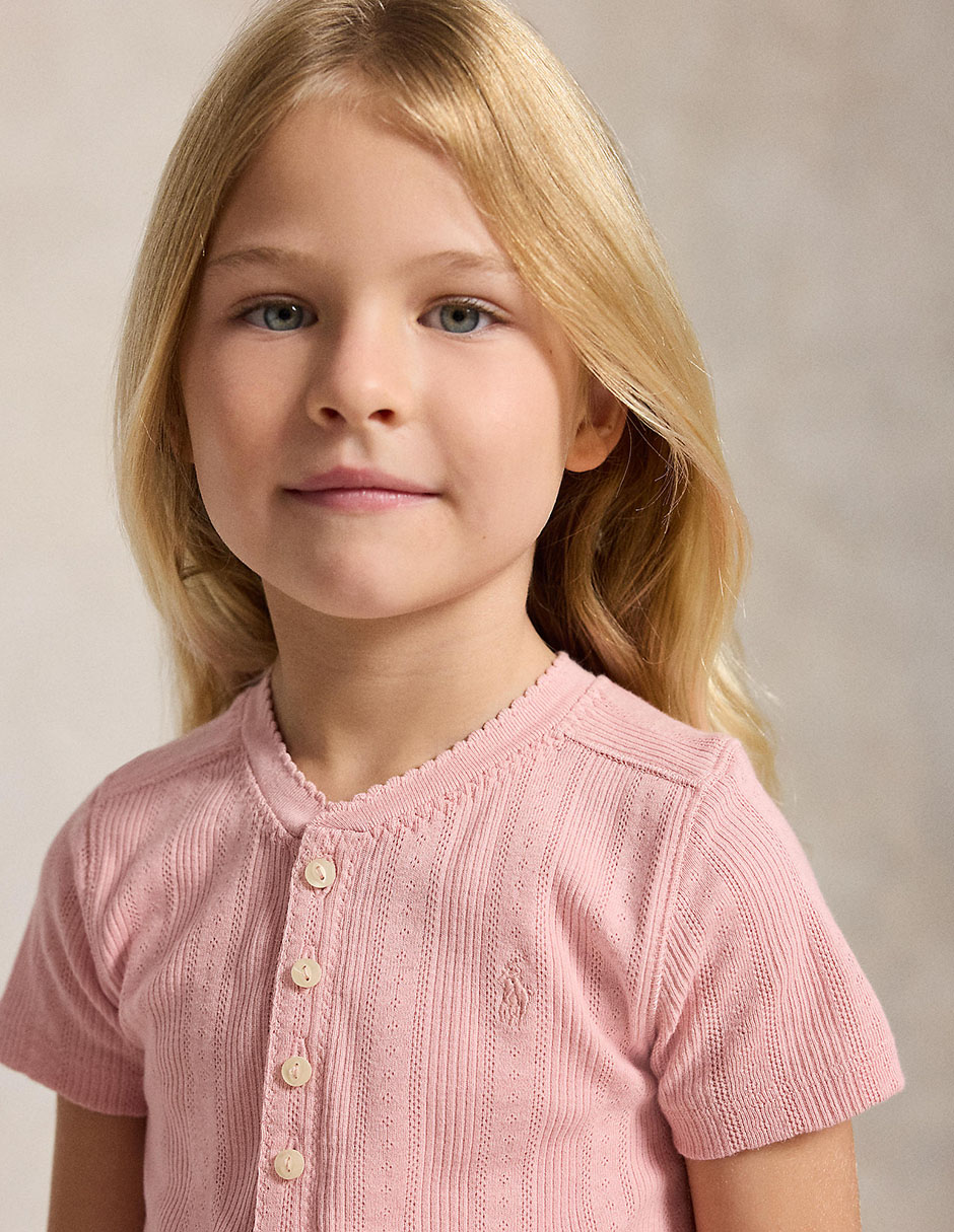 Vestido manga corta para niña 3
