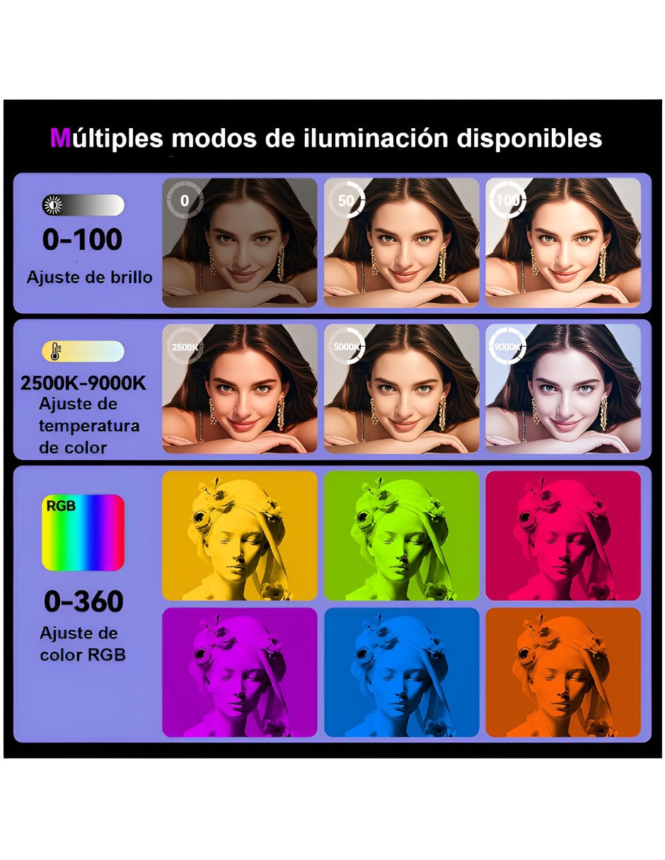 Lámpara para fotografía Xtellar