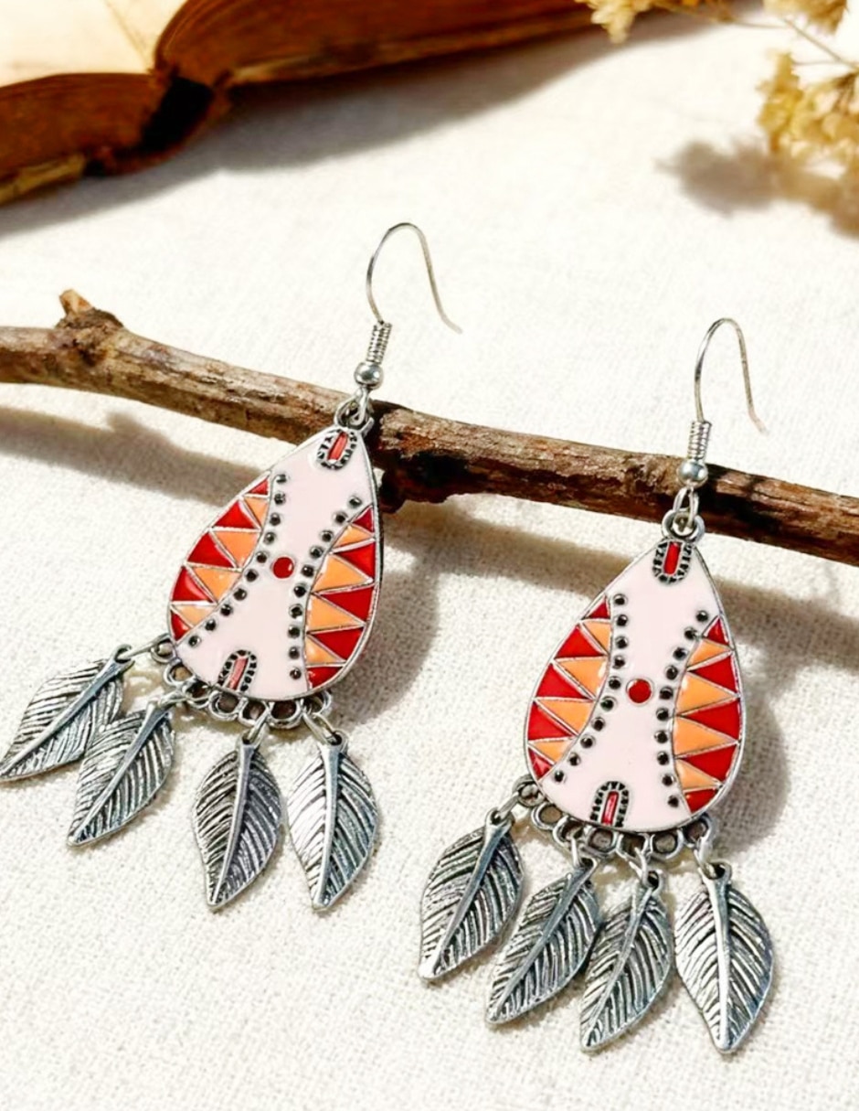 Aretes largos Cowmmerce
