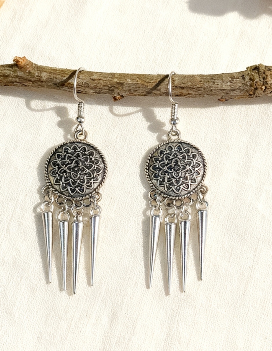 Aretes largos Cowmmerce