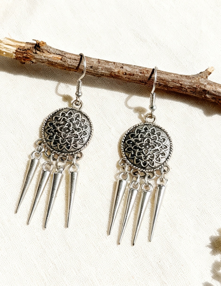 Aretes largos Cowmmerce