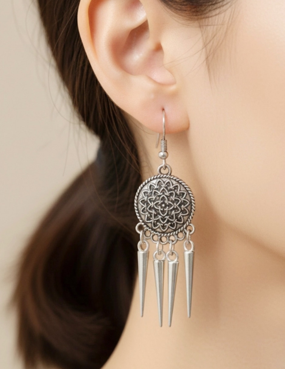 Aretes largos Cowmmerce